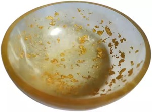 Bol de service en résine écologique, bol à salade noir pour fête, au meilleur prix, cuisine, maison, hôtel, époxy de haute qualité - Product Image 4