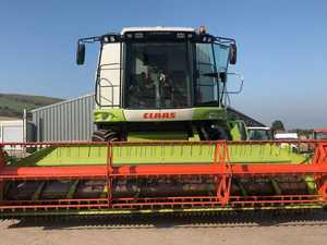 Cosechadora combinada CLAAS LEXION 510-Solución de cosecha de granos eficiente y confiable - Product Image 6