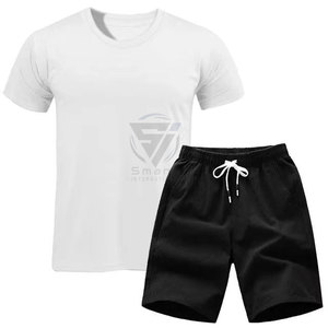 Conjunto de Dos Piezas Informal y Transpirable de Poliéster 100% Personalizado, Camiseta y Pantalones Cortos para Hombre, Ropa Deportiva Unisex de Verano - Product Image 2