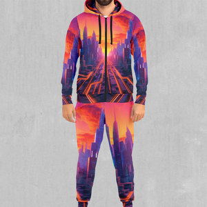 Survêtements légers de qualité supérieure pour hommes avec fermeture éclair intégrale – Vêtements de jogging et tenues de sport pour hommes – Vente en gros - Product Image 1
