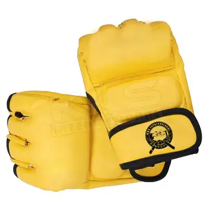 Profession elle Box handschuhe aus echtem Leder Private Label Custom Made Gloves Hochwertige MMA-Handschuhe