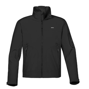 Customized Lightweight Breathable Waterproof Zipper <b>Hooded</b> Unisex <b>Soft</b> <b>Shell</b> Adjustable Waist All Seasons Windbreaker <b>Jacket</b> - Product Image 1