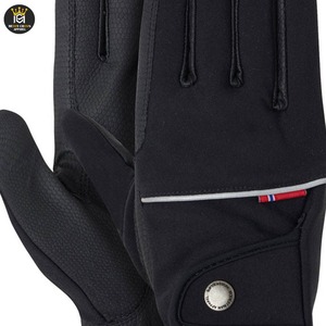 Guantes de Equitación Antideslizantes, Impermeables, Transpirables, de Cuero, para Invierno, Unisex, Personalizables - Product Image 4