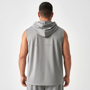 Débardeur de musculation unisexe - Design dos nageur, tissu ultra léger, col drapé, poches pour la gym, le crossfit et l'entraînement intensif - Product Image 4