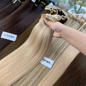Prix de gros pour les extensions de cheveux humains en ruban vietnamien de haute qualité double dessiné 60cm taille 4cm x 1cm - Product Image 1