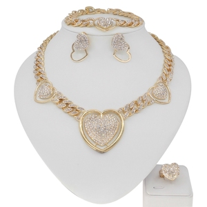 Zhuerrui <span class=keywords><strong>XOXO</strong></span> Set di collana di Design africano fatto a mano placcato in oro 18 carati nuovo classico bellissimo Set di gioielli X0138 - Product Image 5