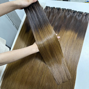 Trame de cheveux de haute qualité Ombre noir miel os de corps droit cheveux humains vietnamiens - Product Image 1