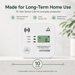 <span class=keywords><strong>Détecteur</strong></span> <span class=keywords><strong>de</strong></span> <span class=keywords><strong>monoxyde</strong></span> <span class=keywords><strong>de</strong></span> <span class=keywords><strong>carbone</strong></span> WiFi Tuya Smart Life alimenté par batterie avec une durée <span class=keywords><strong>de</strong></span> vie du capteur <span class=keywords><strong>de</strong></span> 10 ans - Product Image 5