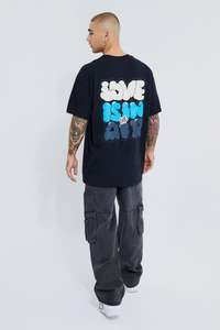 OEM 100% T-shirts à impression bouffante en coton Col rond Séchage rapide Logo personnalisé Fabricant vierge surdimensionné pour vêtements pour hommes - Product Image 2