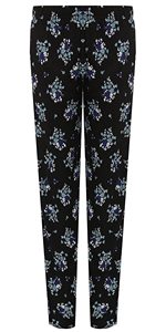 Pantalones de pana de cintura media, corte regular, informales, de color liso, para mujer, para invierno - Product Image 4