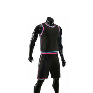 Uniformes de basket-ball en polyester de haute qualité conception personnalisée shorts et maillots grande taille vente en gros directe d'usine - Product Image 4