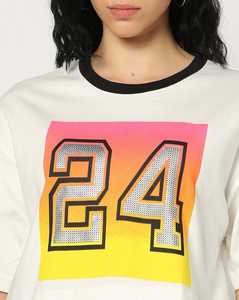 Vêtements pour femmes de haute qualité, vente en gros de chemises pour femmes, t-shirts à manches courtes tendance, t-shirts à col rond pour femmes, t-shirts amples pour femmes - Product Image 5