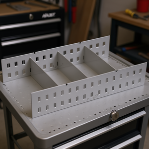 Hazet 5-Piece High Drawer <b>Tool</b> <b>Storage</b> Separation Sheet Set for <b>Tool</b> Trolley - Product Image 3