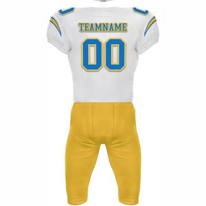 Maillot de football américain personnalisé par sublimation, unisexe, manches courtes, grande taille, respirant, nouvelle arrivée - Product Image 5