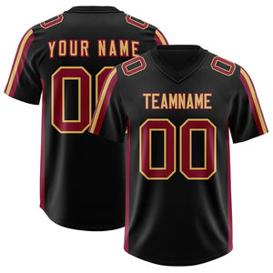 American Football Uniforms Latest Design Short Jersey Set Wholesale Uniforms - Product Image 4