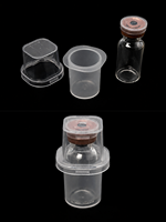 Boîte de stockage de vaccins en plastique PET stérile personnalisée de 3 ml, 1 pièce, petit support de flacon pour vaccins peptidiques - Vente en gros