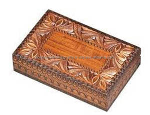 กล่องไม้แกะสลักกล่องเครื่องประดับโรสวูดทำด้วยมือของขวัญสำหรับตกแต่ง - Product Image 1