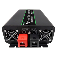 Convertidor de Energía Solar de 3KW, Inversor de Onda Sinusoidal Pura de 3000W, 12V CC a 220V CA, Perfecto para RV y Energía de Respaldo para Camping