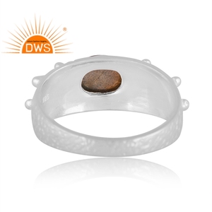 Best Quality Fine Sterling Silver Natural <b>Labradorite</b> Gemstone Statement <b>Ring</b> Custom Jewelry Manufacturer - Product Image 4