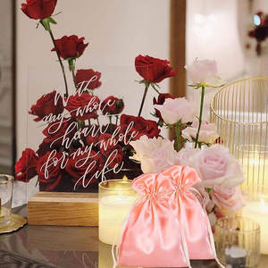 Logo personnalisé caractéristique GPS Sac à cordon extérieur imperméable à l'eau pour adultes avec doublure en satin de coton Sac à dos de mode en soie - Product Image 3