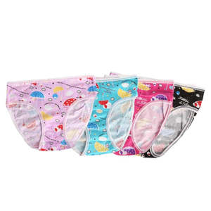 กางเกงในเด็กผู้หญิงแพ็ค 4 ชิ้น - หลายสี - Product Image 1