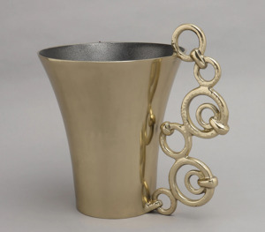 Contemporary Metal <b>Vases</b> Distinctive Designs for Chic Interiors Bold and Beautiful <b>Unique</b> Design Metal <b>Vases</b> - Product Image 5