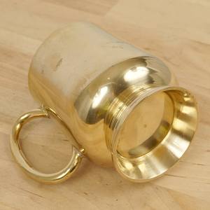 Modern quality brass <b>mug</b> wholesale for drinking cocktail soft drink at home kitchen tabletop decorative restaurant hot sell 2025 - Product Image 4
