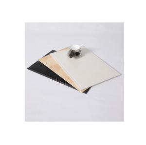 Tapis de table en feutre de cuir Lot de 6 tapis de table absorbants antidérapants lavables résistants à la chaleur de haute qualité design attrayant - Product Image 6