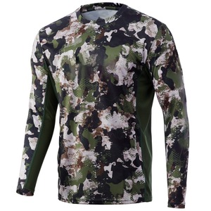 Ropa de pesca de manga larga hecha a medida Anti UV e impermeable camisas de secado rápido con protección solar sublimación diseño de impresión digital - Product Image 3