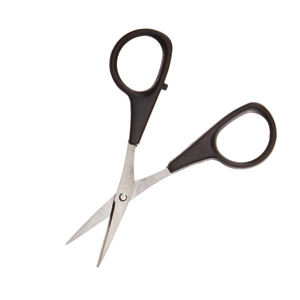 Plastic Handle <b>Beard</b> Hair Cutting <b>Scissors</b> German Stainless Steel <b>Beard</b> And Moustache <b>Scissor</b> For Salon - Product Image 4