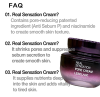 Crème anti-sebum, éclaircissante, anti-rides et anti-pores dilatés à la niacinamide, adénosine, acide tranexamique, camélia et centella |   Contrôle du sébum et équilibrage