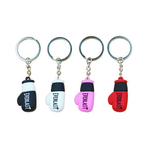 Gantungan Kunci Sarung Tinju Simulasi Kustom, <span class=keywords><strong>Mini</strong></span> Pendant Karet Lunak PVC untuk Promosi Acara - Product Image 3