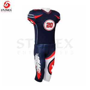 Venta caliente de alta calidad de fútbol americano Jersey desgaste uniforme de fútbol 2024 - Product Image 1