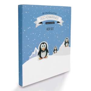 Ensemble de 4 chauffe-mains électriques Penguin, chauffage infrarouge pour la maison, la voiture, le garage, l'extérieur, avec fonction d'éclairage - Product Image 4