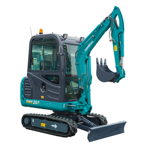 Mini Excavadora Eléctrica Sunward SWE20FED de Alta Calidad, 2 Toneladas, Compacta, con Orugas de Goma, para Construcción y Jardinería - Product Image 4