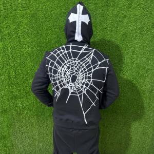 Conjunto Deportivo de Dos Piezas de Felpa Lisa al por Mayor para Hombre, Ropa Deportiva de Calle, Talla Grande, para Correr, Entrenar, con Logotipo Personalizado, 100% Algodón - Product Image 5