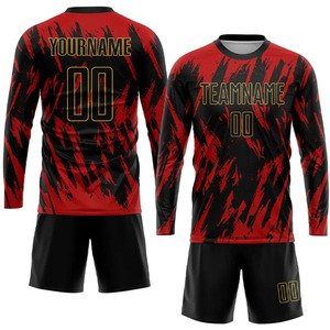 Camiseta de uniforme de fútbol de sublimación azul blanco-negro Pantera personalizada completa uniforme de fútbol y camisetas de fútbol - Product Image 6