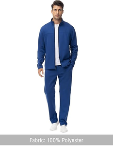 Ensemble de survêtement décontracté pour homme, sweat-shirt imprimé et pantalon de jogging, ensemble deux pièces - Product Image 3