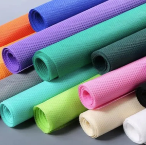 Nhà cung cấp 100% phân hủy sinh học 50gsm Polypropylene spunbonde không dệt vải cuộn bán buôn vật liệu vải không dệt cho túi - Product Image 4