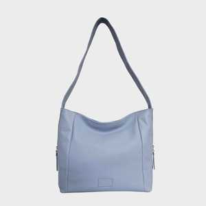 Bolso Hobo holgado de cuero de grano de guijarro azul pálido hecho a mano de alta calidad, estilo Vintage, proveedor indio superior - Product Image 4