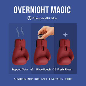 Pochettes désodorisantes naturelles avec charbon actif, absorbeur d'odeurs et d'humidité, au meilleur prix - Product Image 2