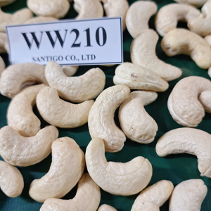 ลดกระหน่ำ! เม็ดมะม่วงหิมพานต์ดิบ santigo W210ถั่วเม็ดมะม่วงหิมพานต์และเมล็ดพืช MOQ ต่ำ - Product Image 1