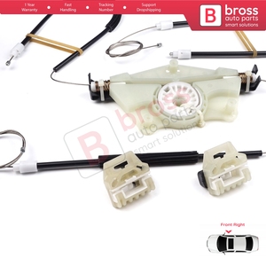 ชุดซ่อมมอเตอร์กระจกไฟฟ้า BWR420 สำหรับประตูหน้าขวา สำหรับรถยนต์ Leon MK1 1M1 ปี 1999-2006 และ Toledo MK2 1M2 ปี 1998-2004 แบบ 4/5 ประตู รุ่น 1M0837462 - Product Image 5
