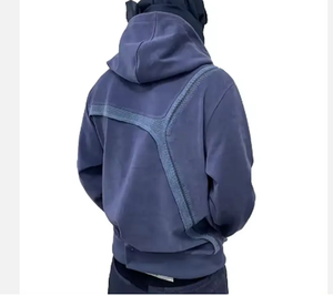 Sweat à capuche imprimé pour hommes Nouvel arrivage personnalisé en gros vierge 420 GSM Heavyweight Streetwear Style - Product Image 3