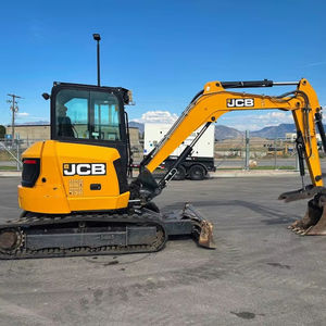 Miniexcavadora JCB 55Z-1 de 5.5 Toneladas con Giro de Cola Cero para Trabajos Urbanos y de Servicios Públicos, Maquinaria Industrial - Product Image 1
