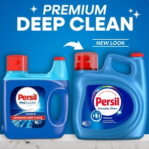 Persil Deep Clean Liquid Laundry Detergent Original Scent 150 Fl Oz 96 Loads Powerful <b>Stain</b> <b>Remover</b> Fresh Long Lasting - Product Image 3