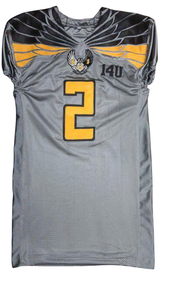 Maillot de football américain unisexe respirant à design gratuit, taille plus pour adultes - Product Image 3