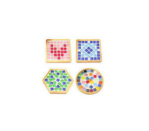 รถไฟเหาะโมเสกสุดหรูแบบทำมือดีไซน์รูปหัวใจอินเดียในห้องครัวและบนโต๊ะ - Product Image 6