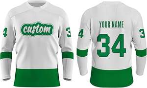 Uniforme de Hockey sobre Hielo Unisex Personalizado al por Mayor, de Alta Calidad, Cómodo, de Secado Rápido y Transpirable, Servicio OEM en Venta - Product Image 2