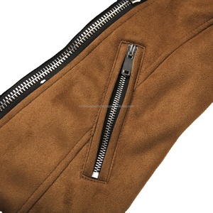 Veste bomber en cuir véritable pour femme, nouvelle collection automne-hiver, respirante, finition en coton, noir, marron, veste de moto tendance pour femme - Product Image 2